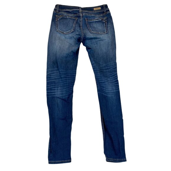 Buckle Black Mens Skinny Fit Jeans 28X32 Medium Wash Distressed Style - Picture 2 of 16